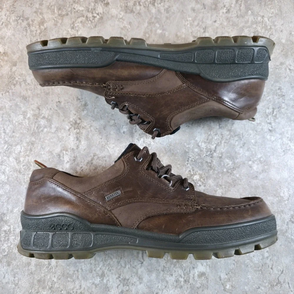 ECCO Track 25 Low Gore-Tex Hiking Boots Shoes Mens Size EU 47 / US‎ 12.5 - 13